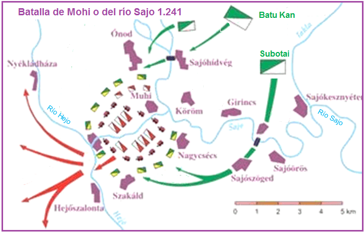 Conquistas de Ogedei Kan (1227-41)