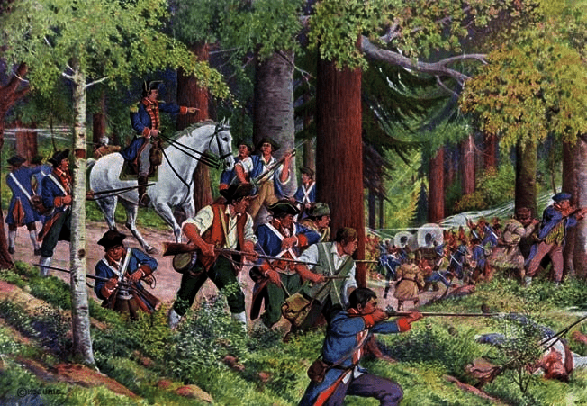 batalla-de-oriskany-6-de-agosto-de-1777--ataque-britanico-al-centro-de-la-columna.png